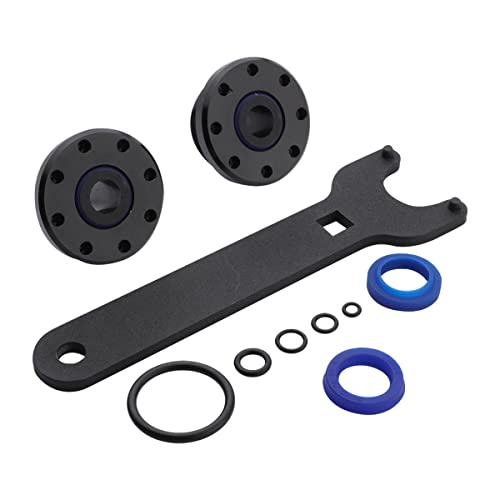 Kaloeou Hc5340 Front Mount Hydraulic Steering Cylinder Seal Kit With Pin Wrench For Hc5341 Hc5342 Hc5343 Hc5344 Hc5346 Hc5347 Hc5348 Hc5358 Hc5365 Hc5375 Hc5394 Hc5445 Hc6750 Hc6751 #TOP6