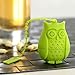 Cute Animal Silicone Tea Filters Tea Infuser Unicorn Shark Squirrel Cat Owl Elephant Tea Strainer Steeper-Ideal Gift for Tea Lovers (6PCS1)