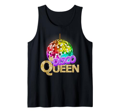 Dancing Queen Shirt Vintage Dancing 70s T-Shirt Disco Queen Tank Top