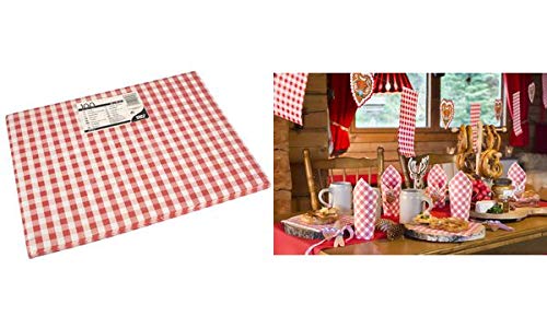 PAPSTAR Lot de 100 sets de table Caro Edition 400 x 300 mm