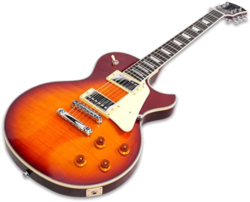 Sire Larry Carlton L7 TS Tobacco Sunburst Guitare électrique Style Les Paul - Les Beatles, Paul McCartney, John Lennon, RIngo Starr, George Harrison Sire Larry Carlton L7 TS Tobacco Sunburst Guitare électrique Style Les Paul – Image 4