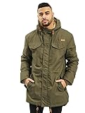 parka jacke herren militär hochwertiger Fishtail Parka Brandit Marsh Lake Parka - Oliv - XL