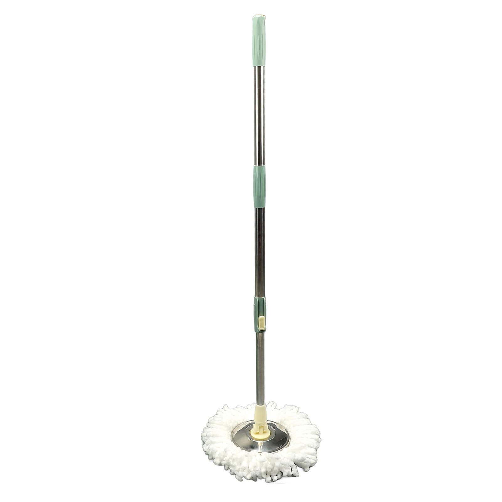 Kit de Limpieza de Suelo con Cubo de Fregona Giratoria 360º para Esquinas y Debajo Muebles, Lavable y Reutilizable, Sin Agacharse ni Mojarse las Manos para Hogar, Oficina, Cocina