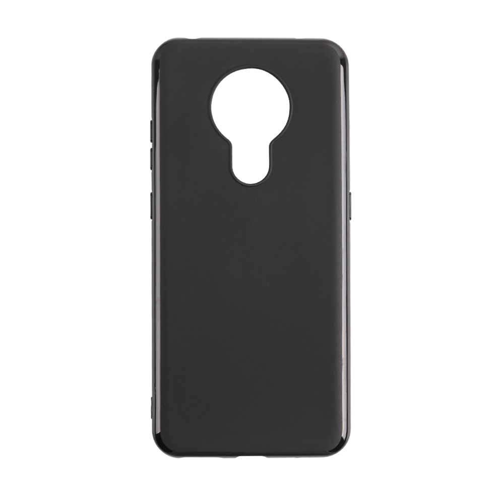 Nokia 5.3 Case Cover Soft TPU Shockproof Slim Soft Silicon Rubberized Matte Cover Case Cover for Nokia 5.3 (Black) by Nice.Store.UAE