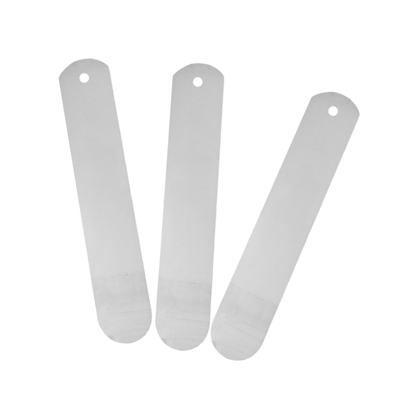 HAWILLOSCH Efficient Sock Forming Boards 3 Pack Sock Liner Inserts Sock Display Plates Sock Inserting Liners Aluminum Sock Plate Holders