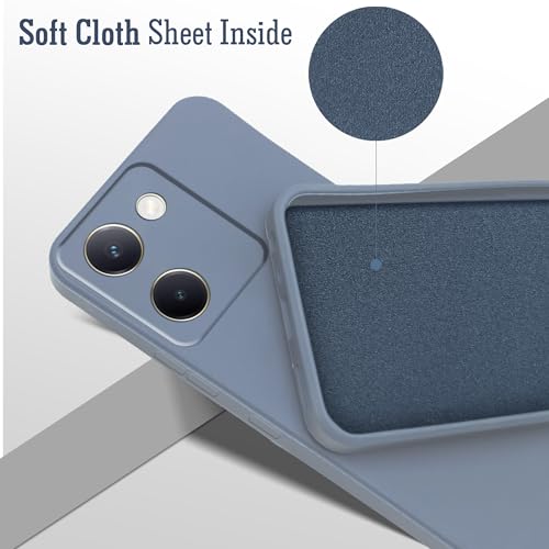 Image of Jkobi Back Cover Case for Vivo Y300 Plus (Matte Finish Silicone with Inside Fiber Cloth)