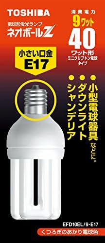 Amazon | TOSHIBA ネオボールZ 40ワット形 ミニクリプトン電球タイプ 