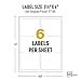 Avery UltraDuty GHS Labels, Waterproof, 3-1/3 X 4