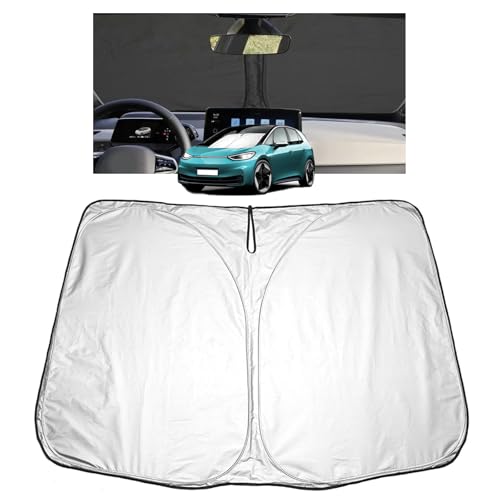 GAFAT Compatible con VW ID.3 ID3 2026 2025-2021 Parasol para Parabrisas interior, Facelift ID3 2024 Protección Solar, Enfriamiento, Protección UV, Accesorios ID.3
