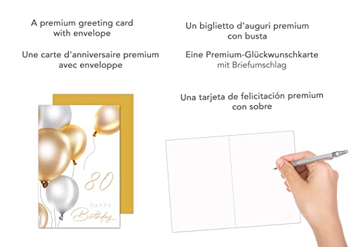 Edition Seidel Biglietto di auguri per l'80°