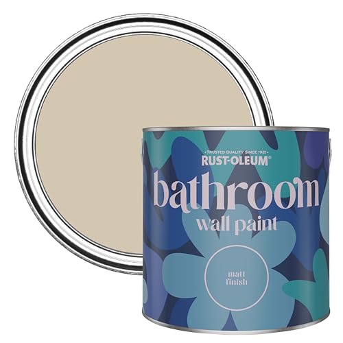 Rust-Oleum Neutral Water-Resistant Bathroom Wall & Ceiling Paint - Butterscotch 2.5L