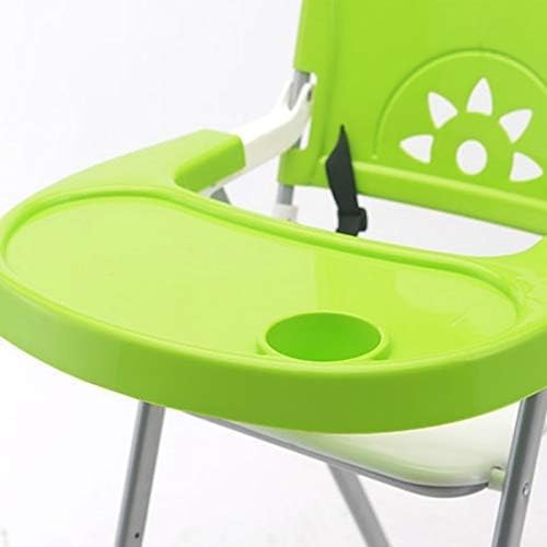 TONGSH Multi Highchair for Babies and Toddlers - Removable Tray, and Adjustable Legs (Color : Blue)