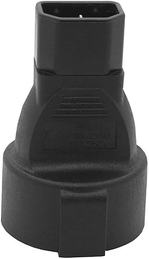 IEC C14 to European Schuko Female Socket Power Converter Travel Plug Adapter, IEC 320 C14 Male to Europe CEE7 Female Socket Power Plug Converter Electrical Adapter For UPS PDU,IEC Power Connector