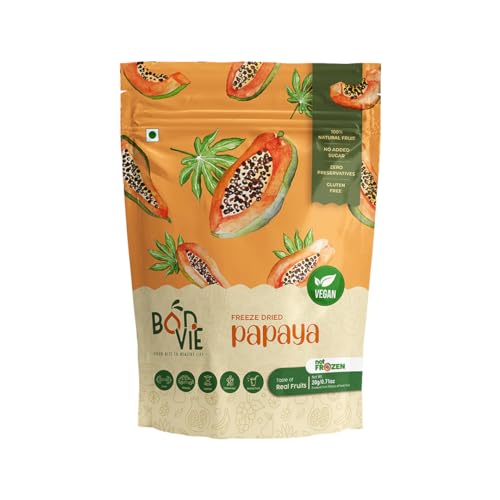 Bonvie Dried Papaya|Freeze Papaya|Frozen Papaya|Freeze-Dried Papaya|Vegan|Gluten-Free|Healthy Snacks|Frozen Fruits,20 Grams (B0CMTKHM3G) Amazon Price History, Amazon Price Tracker