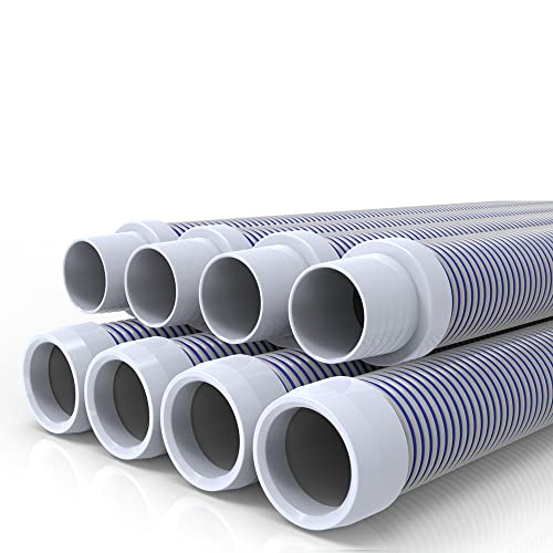 POOLWHALE Professional Swimming Pool Vacuum Cleaner Hose -1.5” 8 Piece Hoses, Perfect Vacuum Extension/Replacement - Compatible with all Major Automatic Pool Cleaners by POOLWHALE - Image 9