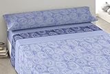 INCLUYE: Sabana encimera, Sabana bajera ajustable hasta colchones de 28 cms, y Funda de almohada. Las camas de 160, 180 y 200 llevan dos fundas de almohada.
