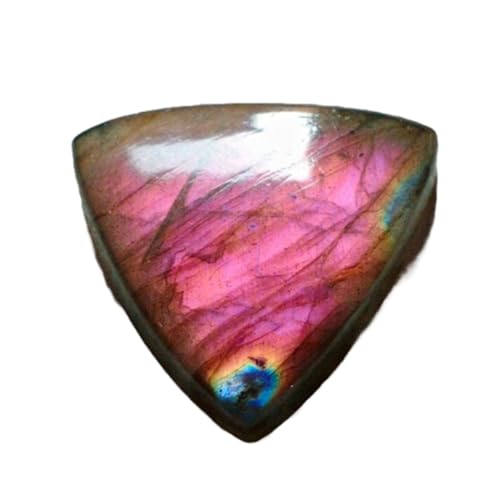 Labradorite violette naturelle cabochon trillion 22mm pour créer vos bagues bohèmes