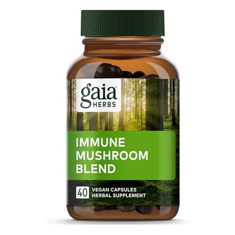 Gaia Herbs Immune Mushroom Blend Cover