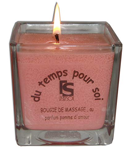 Storepil - Bougie de massage BARBE A PAPA - 210 g dans un pot en verre Cover