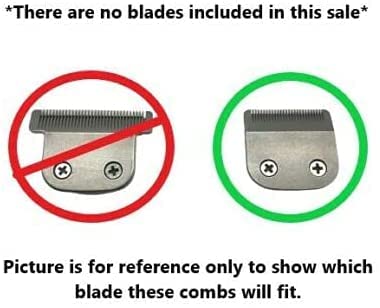 Trimmer Replacement Blade Guard Beard Stubble Guide Comb Set 1/16 1/8 3/16 For Wahl All In One Lithium Ion 59300 (Fits Only One Blade Size For Specific Models) #TOP2