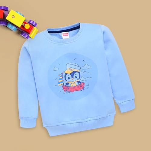 Image of LuvLap Baby Girls Full Sleeve Sweatshirt & Pyjama Set