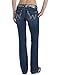 Wrangler Women's Premium Patch Sadie Sits At Hip Boot Cut Jean