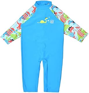 Splash About Baby UV All in One Sunsuit, Dino Pirates, 1-2 Years