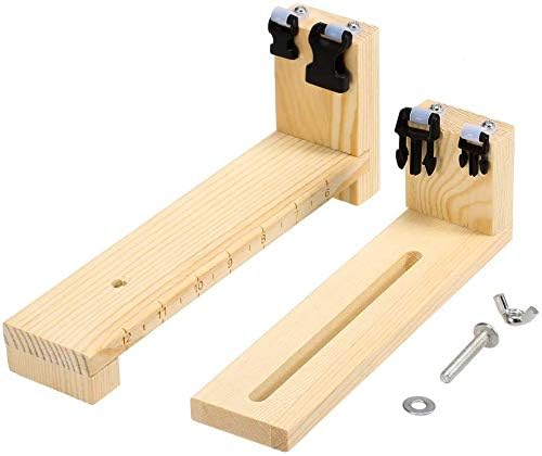 Namvo Wood Paracord Jig Bracelet Wristband Maker DIY Craft Tool for Parachute Cord Braiding Weaving with Hanks Free Buckles 22.5cm - Image 5