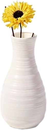 Vase Tabletop Plastic Living Room Shatter-resistant Ornaments Creative Simple Small Fresh Flower Vase(B)