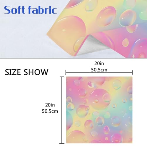 Servilletas de tela multicolor pack x6 20x20 pulgadas miniatura 6
