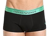 Emporio Armani Men's Color Waistband Stretch Trunk