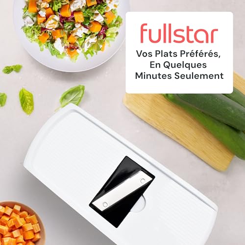 Fullstar Pro Core - Coupe Légumes, Râpe et Mandoline Cuisine - 8 Lames – vue 9