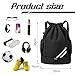 Adfuenom Turnbeutel für Jungen Damen Herren Kinder Sporttasche Sportrucksack Sportbeutel mit Kordelzug Schuhfach,Schwimmrucksack Basketball Tasche Rucksack Sport Fussballtasche Wasserdicht Gym Bag