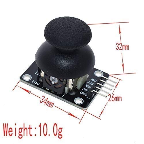 Scriptronics Game Joystick Sensor Game Controller Sensor Joystick Breakout Module for PS2 Arduino Raspberry Pi (Pack of 3) - Image 6