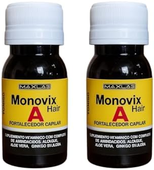Kit 2 Tônico Capilar Monovix Hair A Maxlab Tratamento