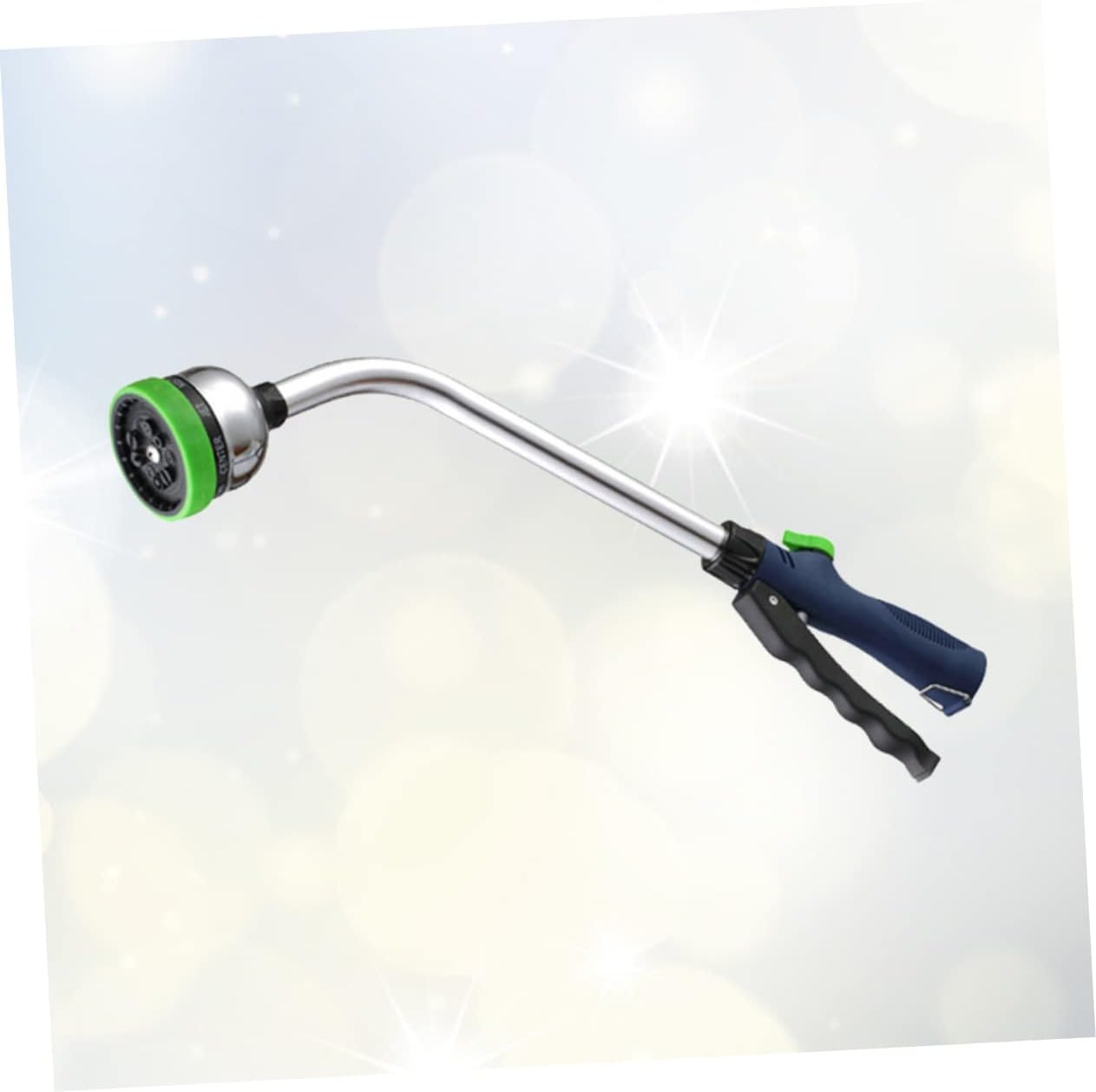 ibasenice 18 Inch Multi-function Water Outdoor Sprayer for Plants Car Washing High-pressure Sprayer Portable 9 Nozzles