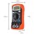 WeePro Vpro850L Digital Multimeter DC AC Voltmeter, Ohm Volt Amp Test Meter, Electric Tester Ohmmeter with Diode and Continuity Detector, Backlit Display and Insulated Rubber Case Kickstand