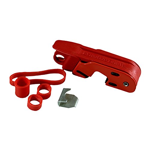 Master Lock 493B Grip Tight Lockout for 120 and 240V Circuit Breakers, 5" x 2" x 0" 5, Red, 5" x 2" x 0" 5 image 5