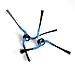 HUAYUWA Lot de 2 brosses latérales de rechange pour aspirateur robot Samsung SR8730 SR8750 SR8824