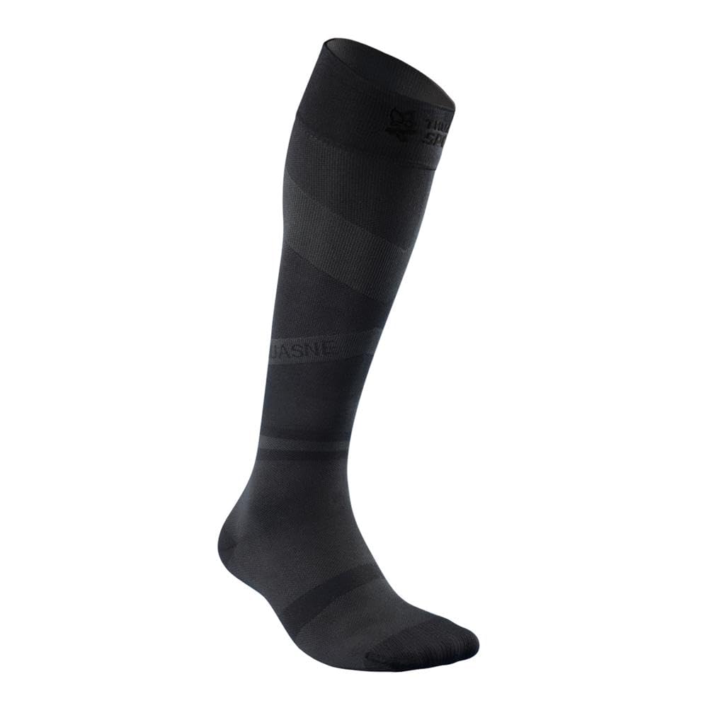 Thuasne - Chaussettes Longues de Récupération UP RECOVERY - Compression Dégressive de la Cheville vers le Mollet - Fabriquées en France