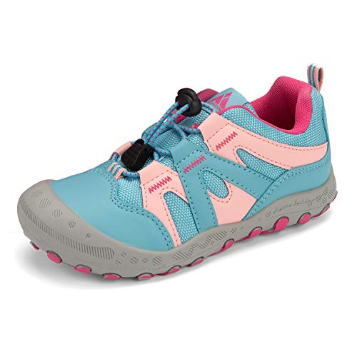 Mishansha Kids Hiking Shoes Girls Boys Toddler Outdoor Sneakers Anti-Collision Trail Running Shoe for Trekking Walking Climbing