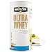 Produktbild Maxler Ultra Whey Protein Pulver - Natürlich schmeckendes Protein Whey - Eiweiß Shake für Muskelaufbau, Wiederherstellung, Pre Workout & Post Workout - Protein Powder Zitronen Cheesecake - 450 g