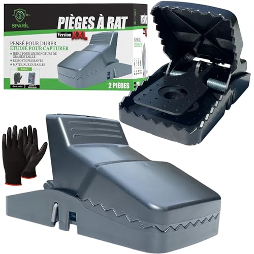 SPARIL Piege à Rat XXL...