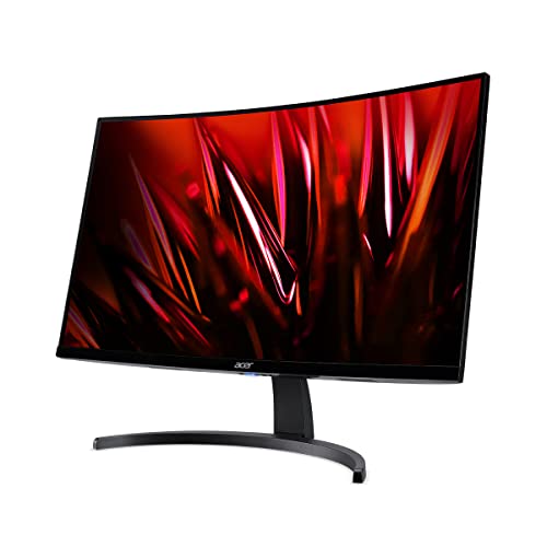 Acer Ed273U Abmiipx 27" 1500R Curved Wqhd 2560 X 1440 Monitor | Adaptive-Sync Technology | 75Hz Refresh Rate | 1Ms Vrb | 1 X Display Port 1.2 And 2X Hdmi 1.4 Ports,Black #TOP4