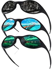 3 Pack-black/Blue/Green