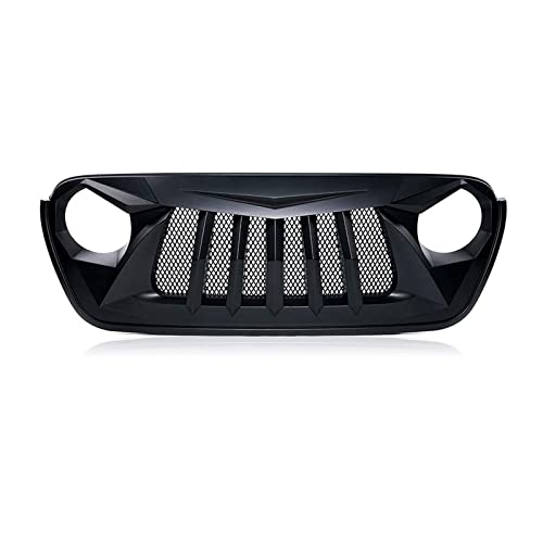 Parrilla delantera Jeep Gladiator JT y Wrangler JL 2018-2021 para evitar daños en el radiador