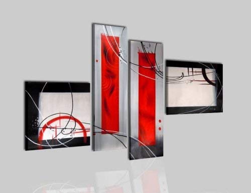 QUADRI ASTRATTI MODERNI COMPONIBILI OLIO SU TELA DIPINTI A MANO QUADRI A COMPOSIZIONE PER SALONE SALOTTO