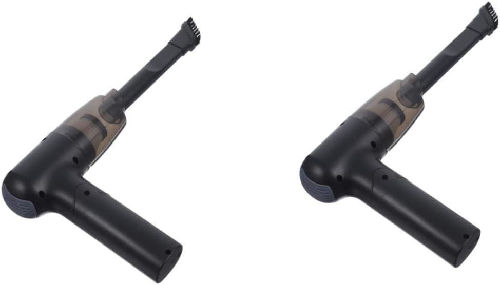 2sets Cordless Car Vacuum Cleaner Handheld Vacuum High Power Portable Vehicle Pet Hair Removal USB Charging