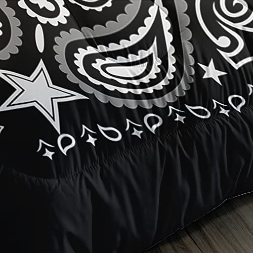 Hosima Grey Butterfly Comforter Set For Girls&Women Bedroom Set,Mandala Bedding Boho Floral Twin Comforter Set,Sun And Moon Pattern Bed Set Queen Size With 2 Pillowcases #TOP5