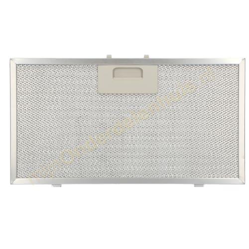 SOS Accessoire Filtre métallique à graisse 329X177mm pour Hotte WHIRLPOOL C00321421, 480122101731